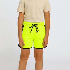 Boys neon shorts