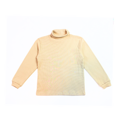 Bone white high neck