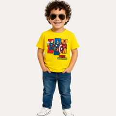 Boy yellow avenger T-Shirt