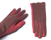 Girls pink gloves