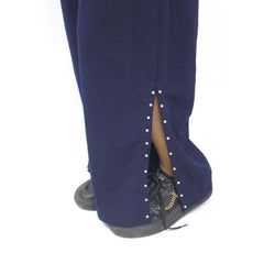 Ladies blue pearl flapper