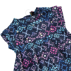 Girls multi print frock