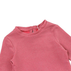 Girls pink glitter shirt