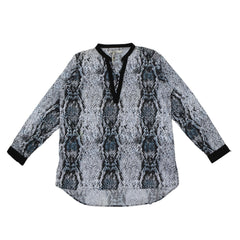 Snake printed kurta