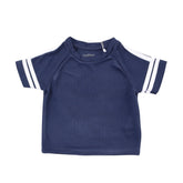 Boys blue and white sports shirt (Last Chance)