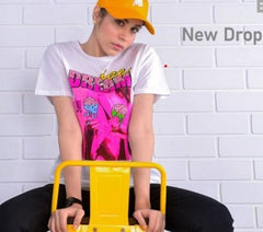 Ladies sequin ice cream T-Shirt (Last Chance)