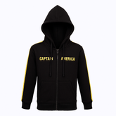 BOYS SIDE STRIPE WOOL CAP CAPTAIN AMERICA UPPER