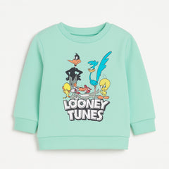 Sea green Looney tunes sweatshirt