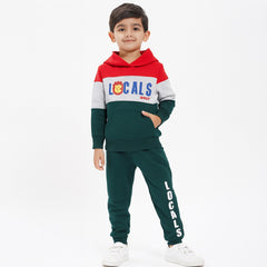 Boys green lion Tracksuit/