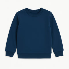 Navy blue basic sweatshirt