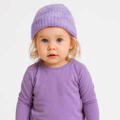 Girls purple Tye dye cap