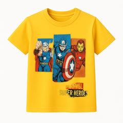 Boy yellow avenger T-Shirt