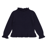 Girls blue wool sweater (Last Chance)