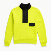 Boys neon zipper