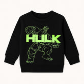 Boy black hulk sweatshirt