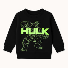 Boy black hulk sweatshirt