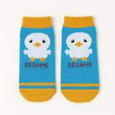 Girls blue duck socks