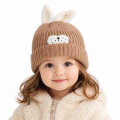 Brown rabbit cap