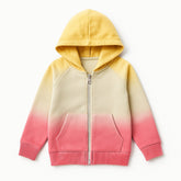 Girls Tye dye zipper