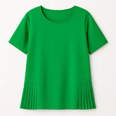 Ladies green shiffon top