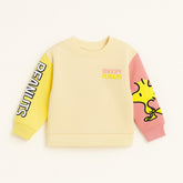Girls yellow and pink snoopy Sweatshirt (Last Chance)