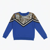 ladies sequins sweatshirt
