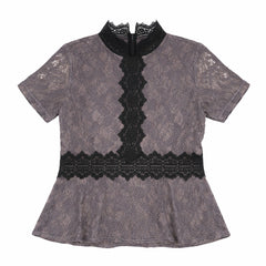 PASTEL LACE TOP. (Womens)
