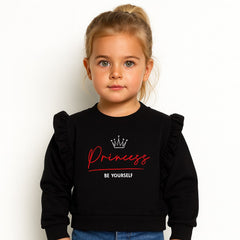 Girls princess sweatshirt