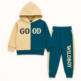 Boys zinc good hood tracksuit