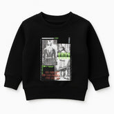 Boys black spiderman sweatshirt (Last Chance)