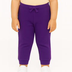 Girls Purple Trouser with Bow Assorted.