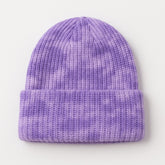 Girls purple Tye dye cap