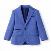 Boys blue casual coat
