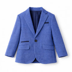 Boys blue casual coat