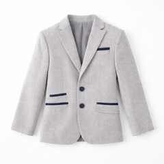 Boys gray casual coat