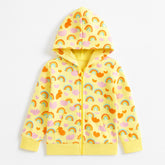 GIRLS RAINBOW HOODIE