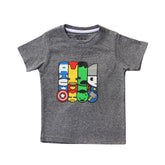 Boys gray marvel character T-Shirt (Last Chance)