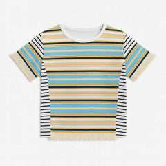 Ladies multi lining T-Shirt