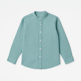Boys sea green casual shirt (Last Chance)