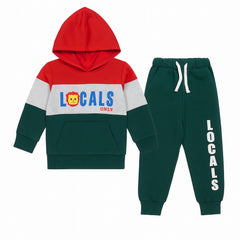 Boys green lion Tracksuit/