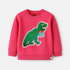Boys dinosaur sequin sweatshirt (Last Chance)