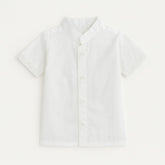 Boys white simple casual t-shirt