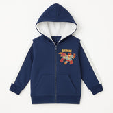 Boys blue batman wool upper