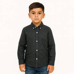 Boys gray casual shirt