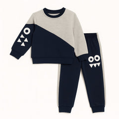 Boys black and gray shark tracksuit (Last Chance)