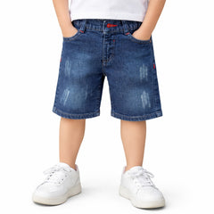 Boys mid blue classic shorts