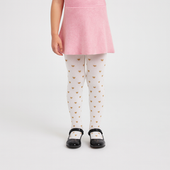 Girls heart legging