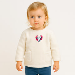 Girls micky mouse wool sweatshirt