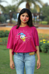 Girls purple duck T-Shirt