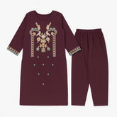 Girls embroidered 2pc